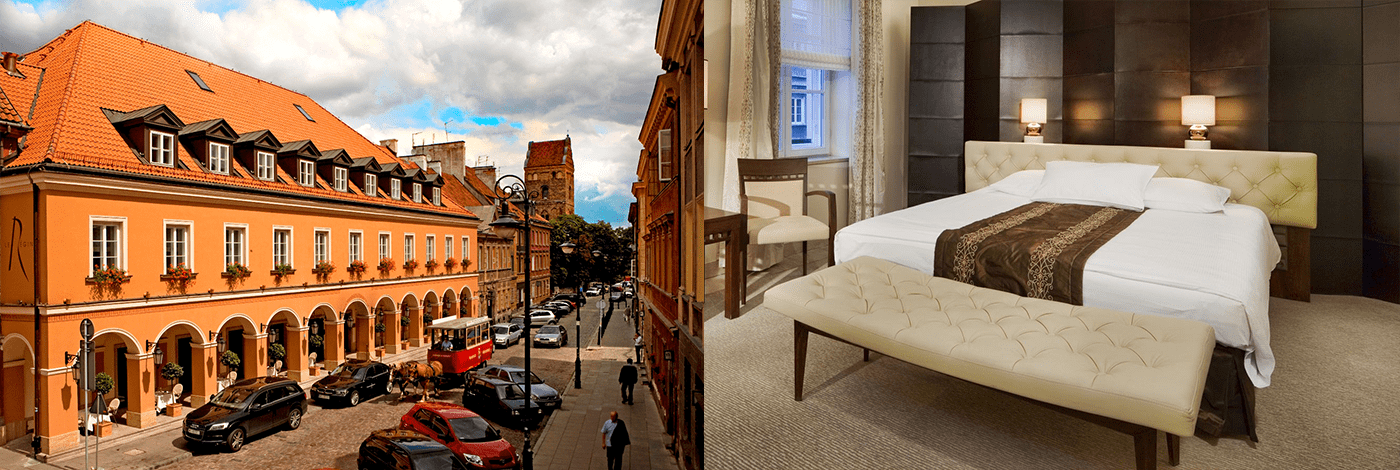 Mamaison Hotell Le Regina i Warszawa.