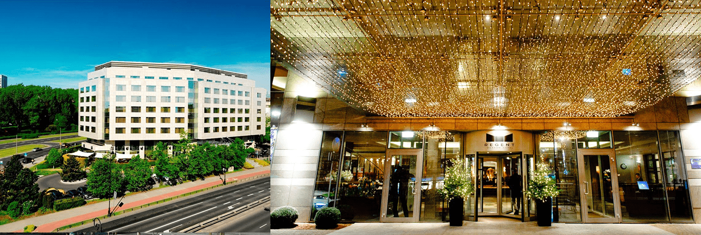 Hotell Regent i Warszawa.