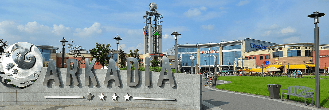 Shoppingcentrum Arkadia i Warszawa