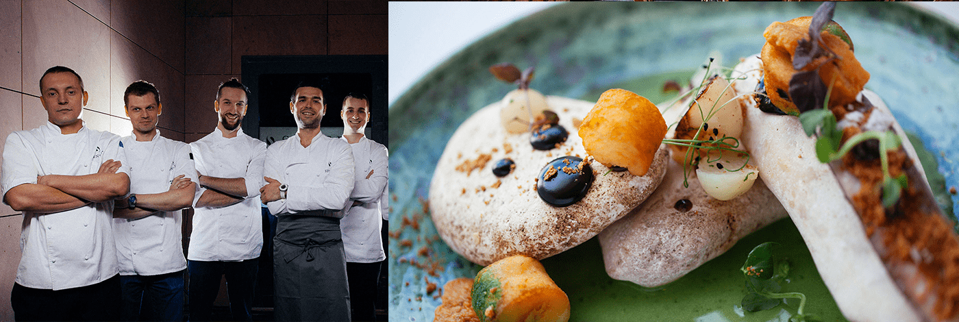 Restaurang Senses i Warszawa.