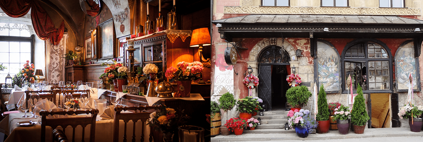 Restaurang U fukiera i Warszawa.