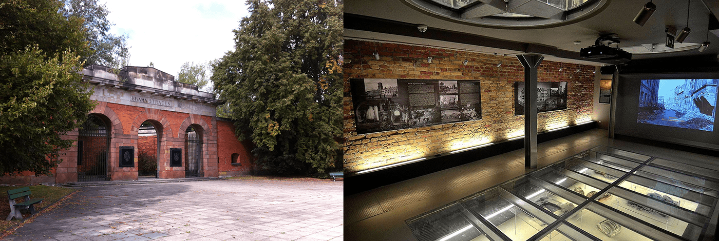 Citadel museet i Warszawa.