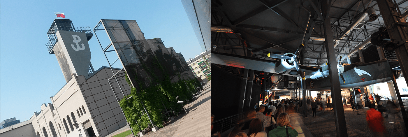 Upprorsmuseet i Warszawa.