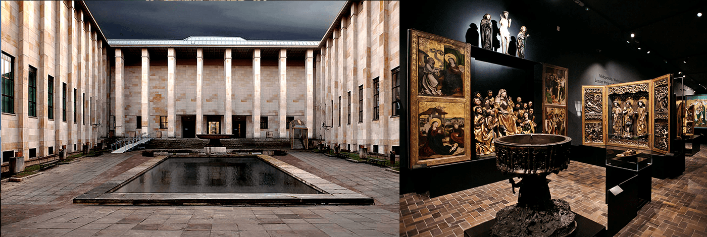 Polens nationalmuseum i Warszawa.